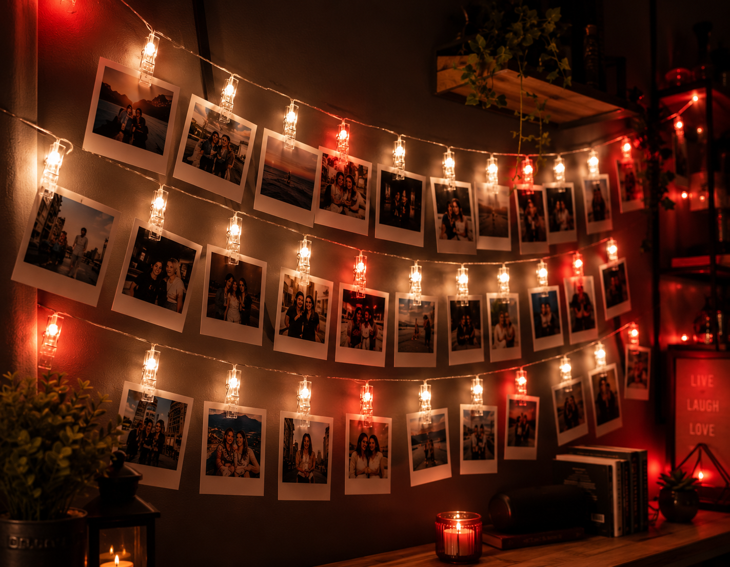 Memory Glow LED Photo Clips