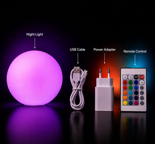 Colorful LED Garden Glowing Ball Lights for Outdoors